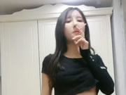 Sexy chinese girl K piggy smoking temptation