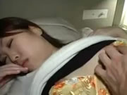 Korean girlfriend sleeping