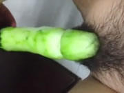 Indonesian Girl Masturbation Use Cucumber